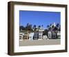 Beach Houses, Santa Monica, Los Angeles, California, United States of America, North America-Wendy Connett-Framed Photographic Print