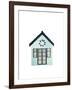 Beach Hut, 2014-Isobel Barber-Framed Giclee Print