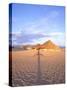 Beach Hut and Ocean, Cabo San Lucas, Mexico-Terry Eggers-Stretched Canvas