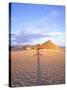 Beach Hut and Ocean, Cabo San Lucas, Mexico-Terry Eggers-Stretched Canvas