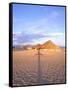 Beach Hut and Ocean, Cabo San Lucas, Mexico-Terry Eggers-Framed Stretched Canvas