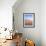 Beach Hut and Ocean, Cabo San Lucas, Mexico-Terry Eggers-Framed Photographic Print displayed on a wall