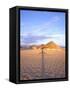 Beach Hut and Ocean, Cabo San Lucas, Mexico-Terry Eggers-Framed Stretched Canvas