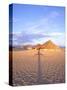 Beach Hut and Ocean, Cabo San Lucas, Mexico-Terry Eggers-Stretched Canvas