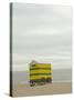 Beach Hut, Blankenberge, Belgium, Europe-James Emmerson-Stretched Canvas