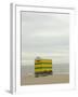 Beach Hut, Blankenberge, Belgium, Europe-James Emmerson-Framed Photographic Print