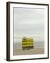 Beach Hut, Blankenberge, Belgium, Europe-James Emmerson-Framed Photographic Print