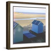 Beach Hut - Break-Bill Philip-Framed Giclee Print