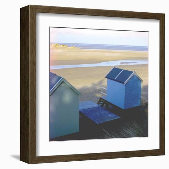 Beach Hut - Break-Bill Philip-Framed Giclee Print