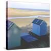 Beach Hut - Break-Bill Philip-Stretched Canvas