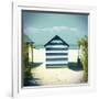 Beach Hut-Bill Philip-Framed Giclee Print