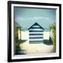 Beach Hut-Bill Philip-Framed Giclee Print