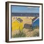 Beach Hut-Lesley Dabson-Framed Giclee Print