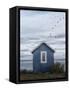 Beach Hut-Lotte Gronkjar-Framed Stretched Canvas