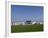 Beach Huts and Promenade Shelter, Paignton, Devon, England, United Kingdom, Europe-James Emmerson-Framed Photographic Print