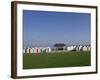 Beach Huts and Promenade Shelter, Paignton, Devon, England, United Kingdom, Europe-James Emmerson-Framed Photographic Print