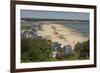 Beach Huts and Sand Dunes on Mudeford Spit at Hengistbury Head-Roy Rainford-Framed Photographic Print