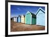 Beach Huts at Felixstowe, Suffolk, England, United Kingdom, Europe-Mark Sunderland-Framed Photographic Print