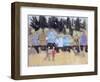 Beach Huts at Wells-Felicity House-Framed Giclee Print