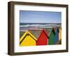 Beach Huts at Whitby Sands, Whitby, North Yorkshire, Yorkshire, England, United Kingdom, Europe-Mark Sunderland-Framed Photographic Print