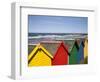 Beach Huts at Whitby Sands, Whitby, North Yorkshire, Yorkshire, England, United Kingdom, Europe-Mark Sunderland-Framed Photographic Print