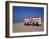 Beach Huts, Blankenberge, Belgium-James Emmerson-Framed Photographic Print