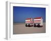 Beach Huts, Blankenberge, Belgium-James Emmerson-Framed Photographic Print