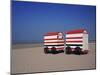 Beach Huts, Blankenberge, Belgium-James Emmerson-Mounted Photographic Print