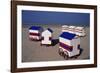 Beach Huts, Blankenberge, Belgium-James Emmerson-Framed Photographic Print