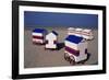 Beach Huts, Blankenberge, Belgium-James Emmerson-Framed Photographic Print