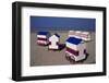 Beach Huts, Blankenberge, Belgium-James Emmerson-Framed Photographic Print