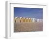 Beach Huts, Cayeux Sur Mer, Picardy, France-David Hughes-Framed Photographic Print