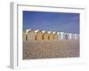 Beach Huts, Cayeux Sur Mer, Picardy, France-David Hughes-Framed Photographic Print