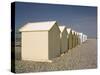 Beach Huts, Cayeux Sur Mer, Picardy, France-David Hughes-Stretched Canvas