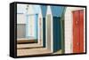 Beach Huts Detail, Abersoch, Llyn Peninsula, Gwynedd, Wales, United Kingdom, Europe-Alan Copson-Framed Stretched Canvas