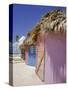 Beach Huts, Dominican Republic, Caribbean, West Indies-Guy Thouvenin-Stretched Canvas