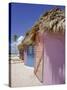 Beach Huts, Dominican Republic, Caribbean, West Indies-Guy Thouvenin-Stretched Canvas
