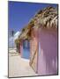 Beach Huts, Dominican Republic, Caribbean, West Indies-Guy Thouvenin-Mounted Photographic Print