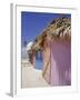 Beach Huts, Dominican Republic, Caribbean, West Indies-Guy Thouvenin-Framed Photographic Print