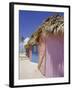 Beach Huts, Dominican Republic, Caribbean, West Indies-Guy Thouvenin-Framed Photographic Print