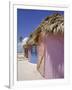 Beach Huts, Dominican Republic, Caribbean, West Indies-Guy Thouvenin-Framed Photographic Print