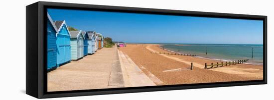 Beach Huts, Felixstowe, Suffolk, England, United Kingdom, Europe-Alan Copson-Framed Stretched Canvas