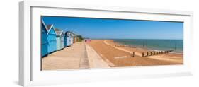 Beach Huts, Felixstowe, Suffolk, England, United Kingdom, Europe-Alan Copson-Framed Photographic Print