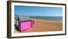 Beach Huts, Felixstowe, Suffolk, England, United Kingdom, Europe-Alan Copson-Framed Photographic Print