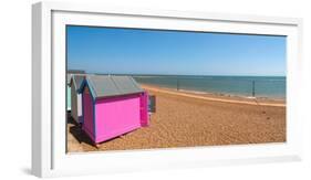 Beach Huts, Felixstowe, Suffolk, England, United Kingdom, Europe-Alan Copson-Framed Photographic Print