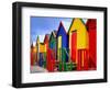 Beach Huts, Fish Hoek, Cape Peninsula, Cape Town, South Africa, Africa-Gavin Hellier-Framed Photographic Print