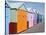 Beach Huts, Hove, Sussex, England, United Kingdom-Ethel Davies-Stretched Canvas