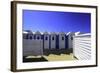 Beach Huts in Polignano-A-Mare, Puglia, Italy-Fran?oise Gaujour-Framed Photographic Print