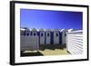 Beach Huts in Polignano-A-Mare, Puglia, Italy-Fran?oise Gaujour-Framed Photographic Print