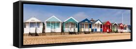 Beach Huts in Southwold, Suffolk, UK-Nadia Isakova-Framed Stretched Canvas